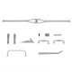Fly Wing FW450 UH1 Decorative Parts