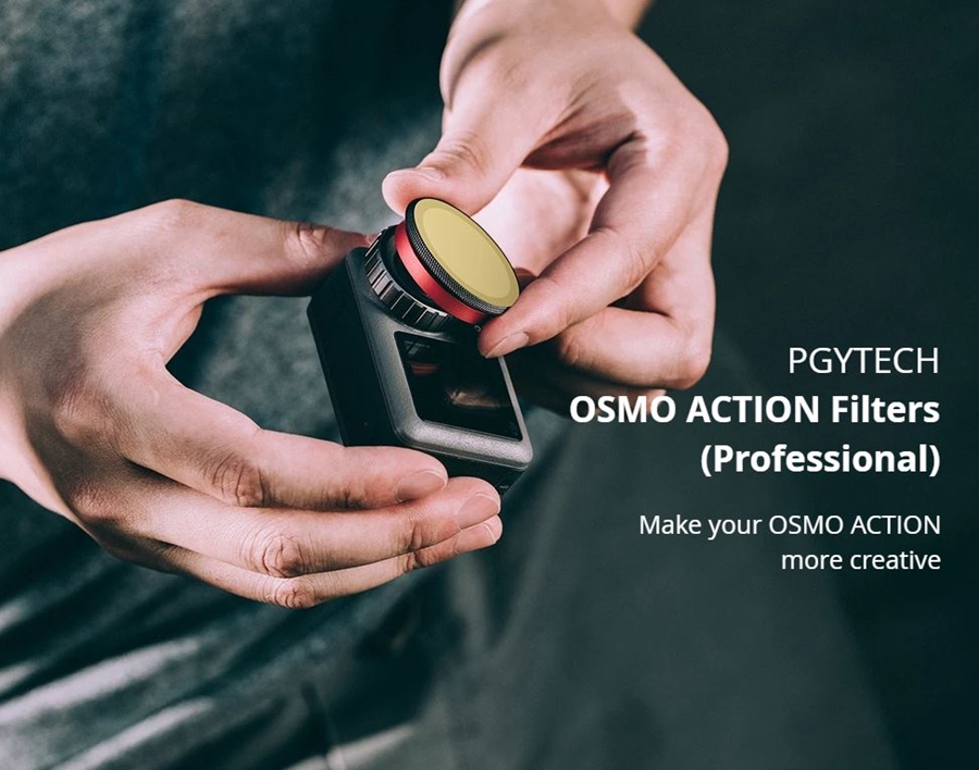 Filtri PGYTECH per OSMO Action