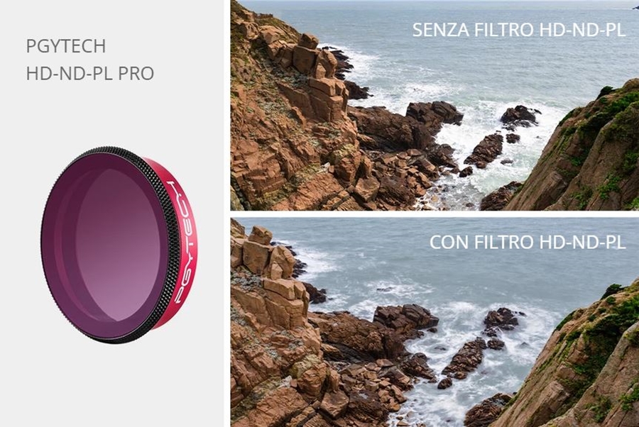 Filtri PGYTECH per OSMO Action